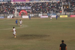 नेपाल पुलिस लाई १–० ले हराउँदै लिग च्याम्पियन चर्च ब्वाइज क्लब काठमाडौँ सेमिफाइनलमा
